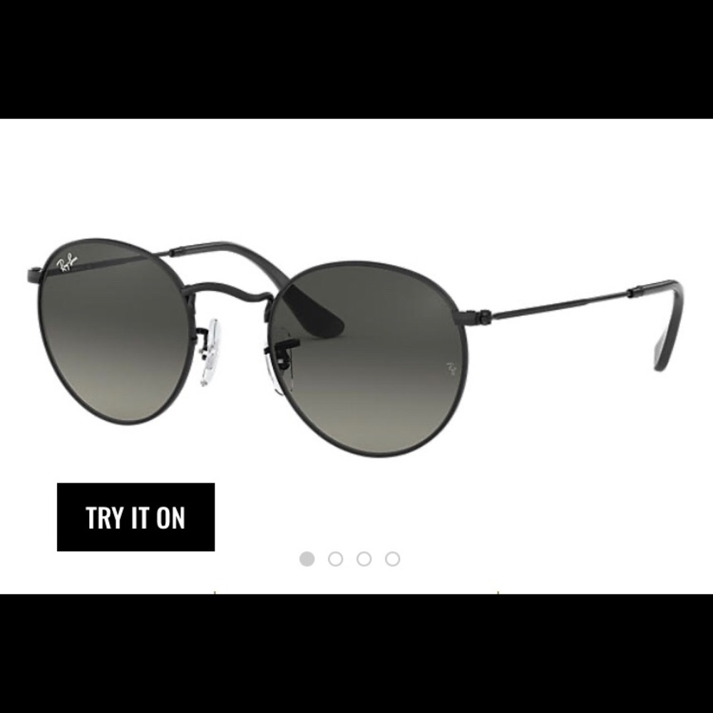 RAY BANS ROUND BLACK FRAME